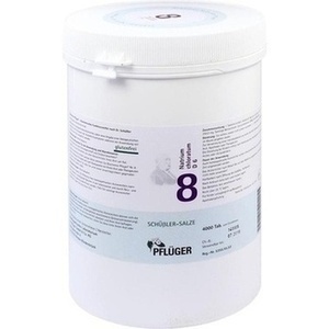 BIOCHEMIE Pflüger 8 Natrium chloratum D 6 Tabl.